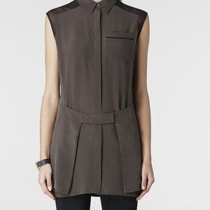 ALL Saints Danica Silk Tunic